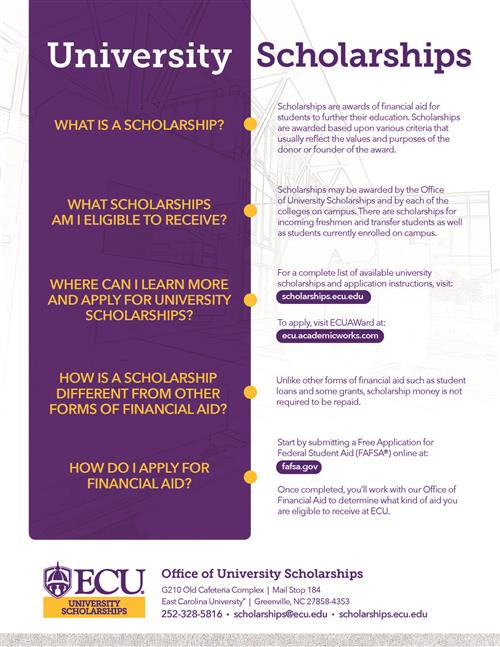ECU Scholarships